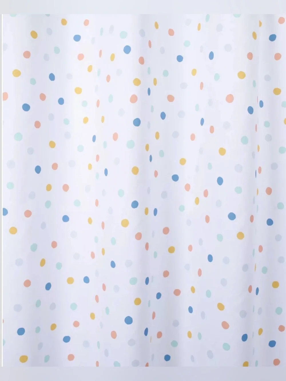 The Big One Kids™ Rainbow Dot Shower Curtain